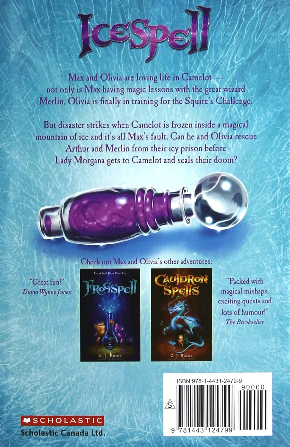 Livre Icespell - C.J. Busby (Livre d'occasion) - ISBN 1443124796