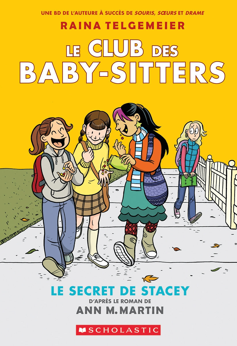 Livre Le secret de Stacey - Raina Telgemeier (Livre d'occasion) - ISBN 1443147311
