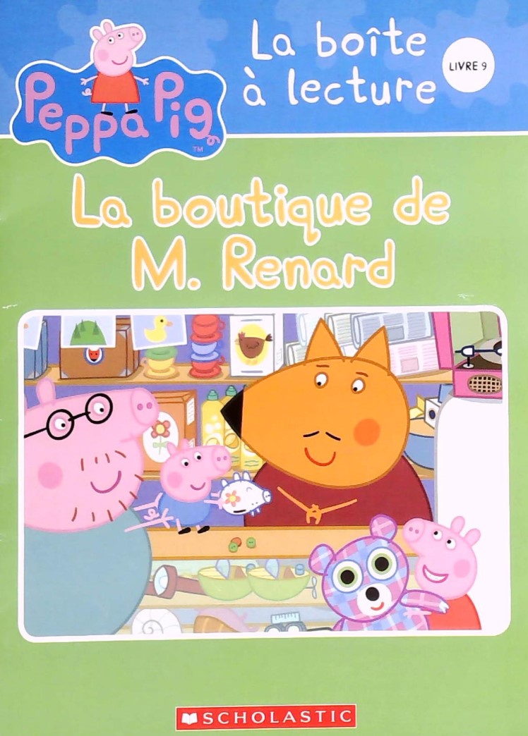 Peppa Pig : La boîte à lecture # 9 : La boutique de M. Renaud