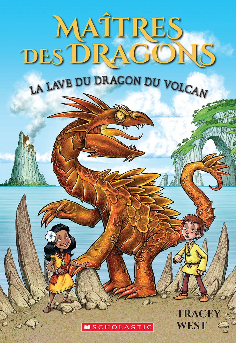 Livre La lave du dragon du Volcan - Tracey West (Livre neuf)