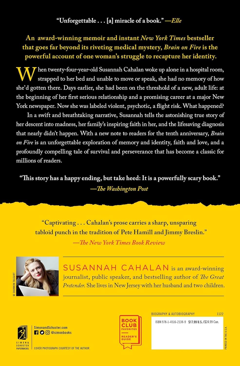 Brain on Fire: My Month of Madness (Susannah Cahalan)