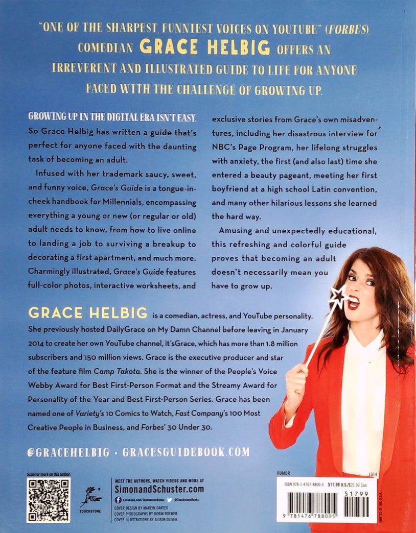 Livre Grace's Guide: The Art of Pretending to Be a Grown-Up - Grace Helbig (Livre d'occasion) - I...