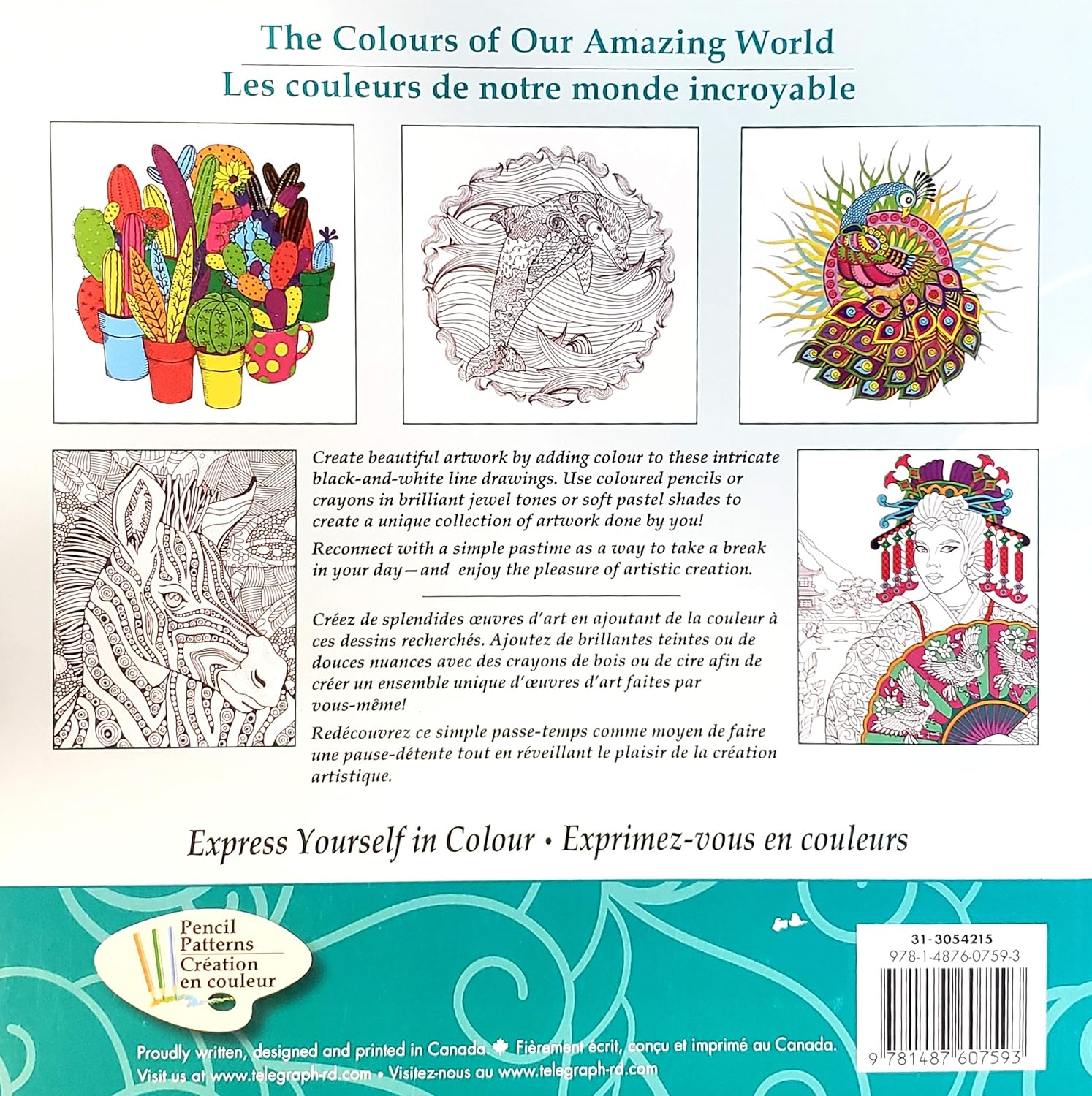 Livre The Colours of Our Amazing World - Les couleurs de notre monde incroyable - Georgia Green (...