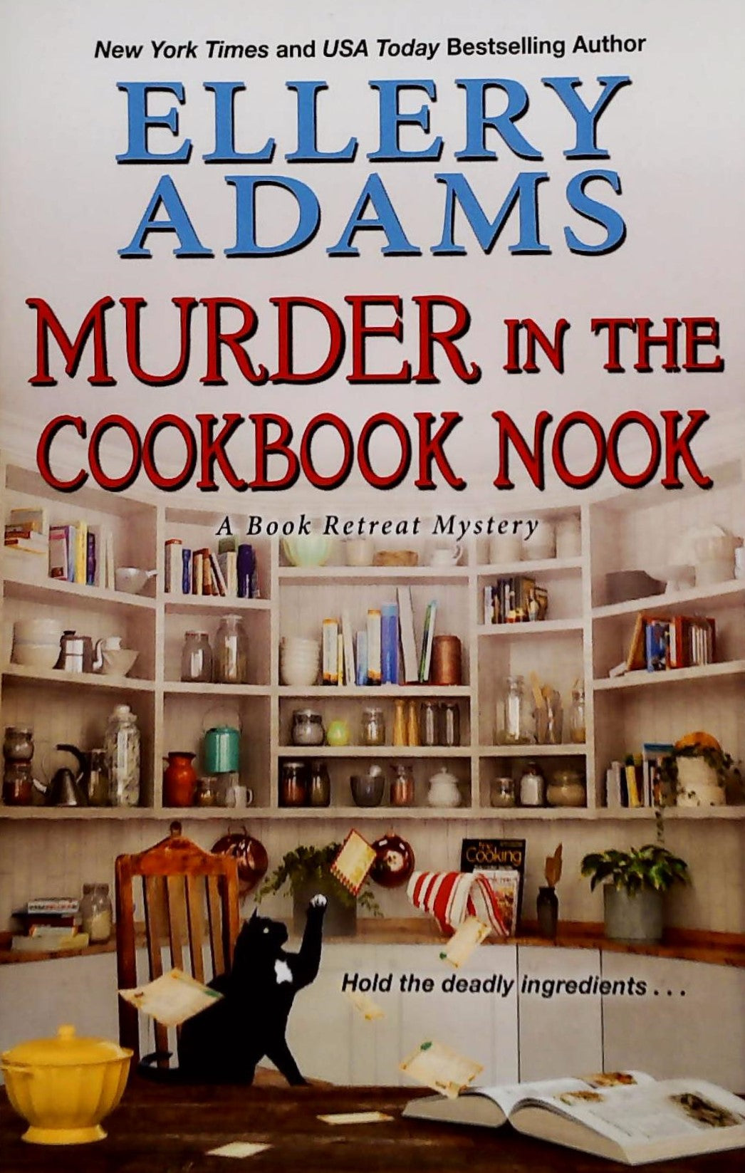 Livre Murder in the Cookbook Nook - Ellery Adams (Livre d'occasion) - ISBN 1496729463
