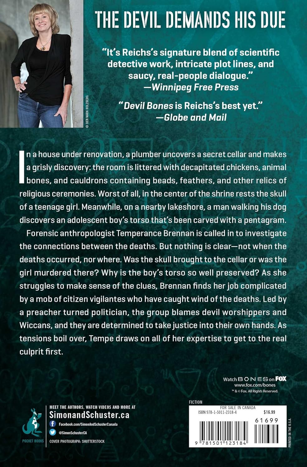 Livre Devil Bones - Kathy Reich (Livre neuf) - ISBN 1501123181