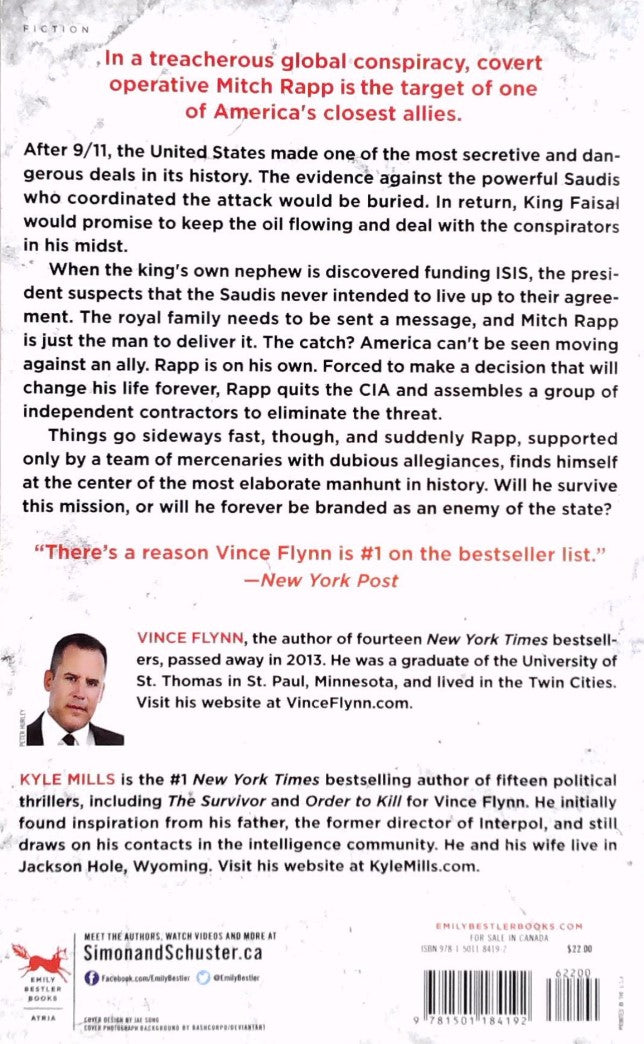 Livre Enemy of the State - Vince Flynn (Livre d'occasion) - ISBN 1501184199