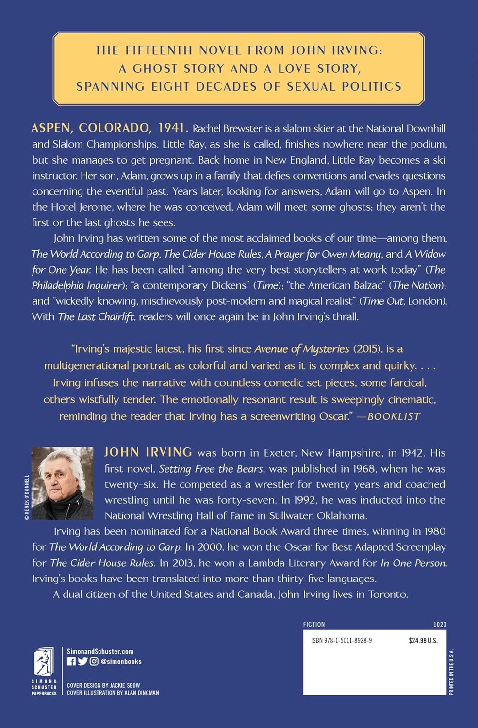 Livre The Last Chairlift - John Irving (Livre d'occasion)