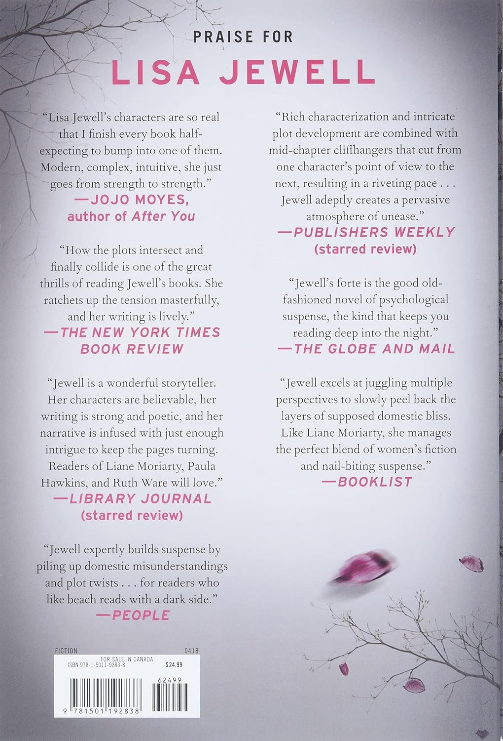 Livre Then She Was Gone - Lisa Jewell (Livre d'occasion) - ISBN 1501192833