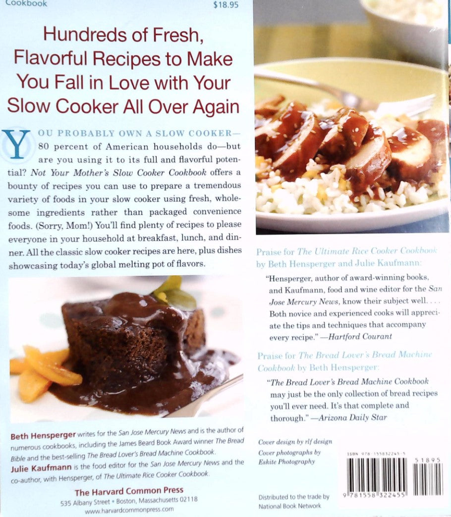 Livre Not Your Mother's Slow Cooker Cookbook - Beth Hensperger (Livre d'occasion) - ISBN 1558322450