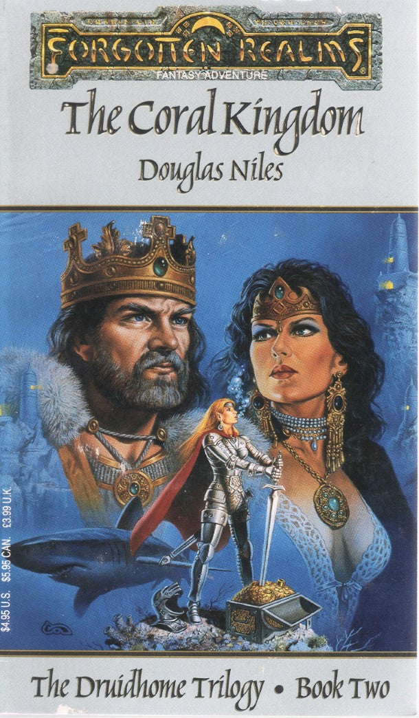 Livre The Coral Kingdom - Druidhome Trilogy - Douglas Niles (Livre d'occasion) - ISBN 1560763329