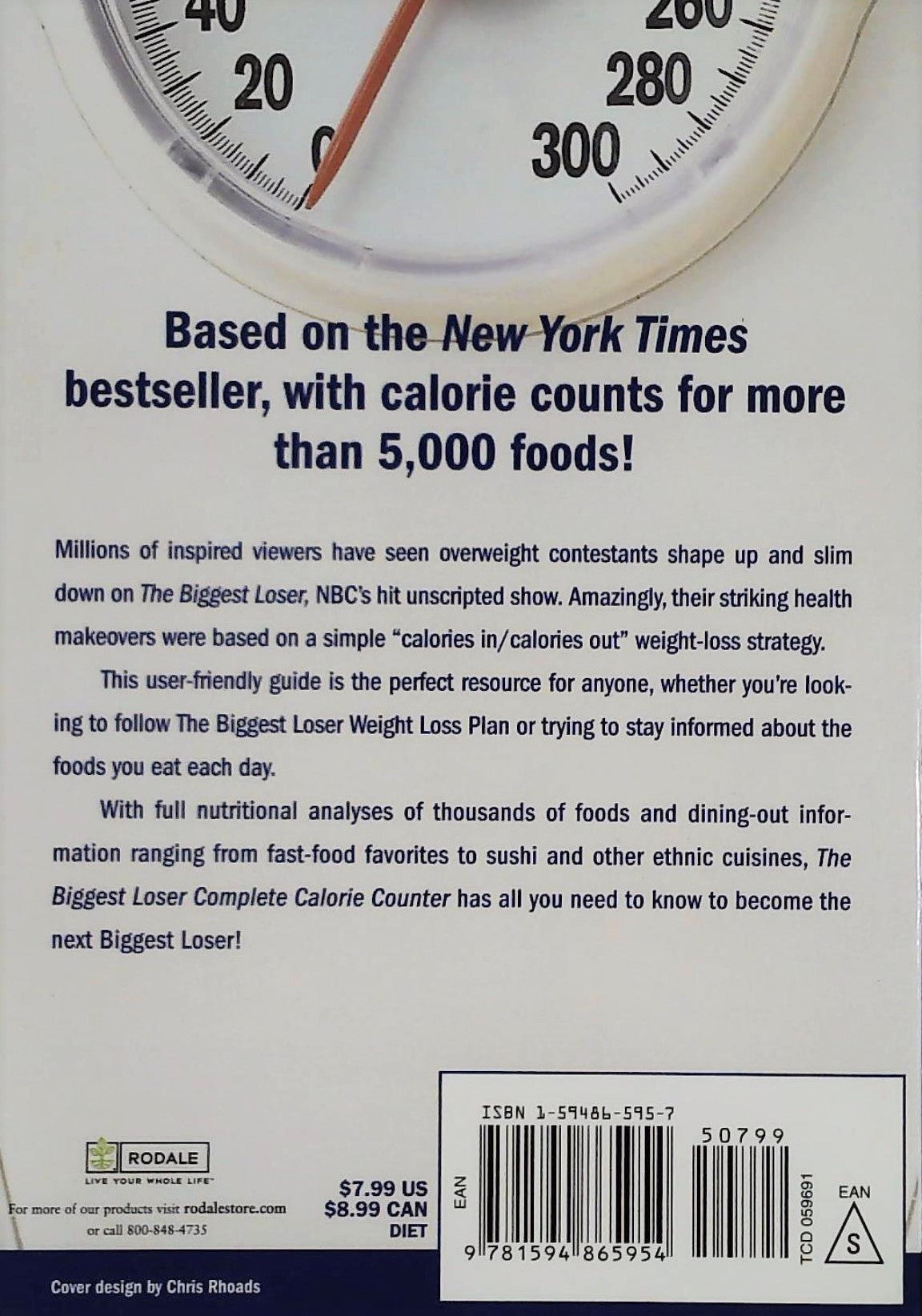 Livre The Biggest Loser : Complete Calorie Counter (Livre neuf) - ISBN 1594865957