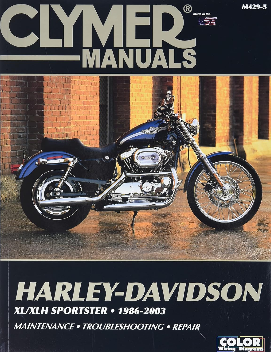 Livre Harley-Davidson XL/XLH Sportster 1986-2003 : Maintenance, Troubleshooting, Repair (Livre d'...