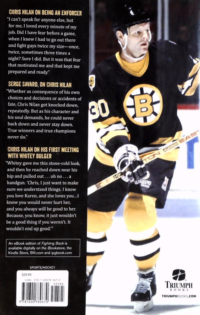 Livre Fighting Back: The Chris Nilan Story - Chris Nilan (Livre d'occasion) - ISBN 1600789676