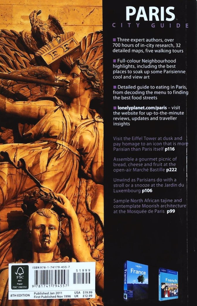 Livre Paris : City Guide - Collectif (Livre d'occasion)