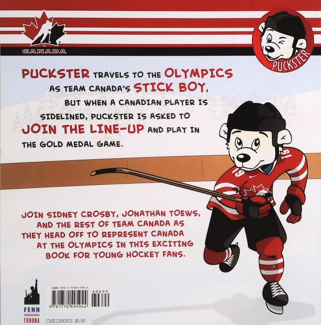 Livre Puckster Goes to the Olympics - Lorna Schultz Nicholson (Livre d'occasion) - ISBN 1770495940
