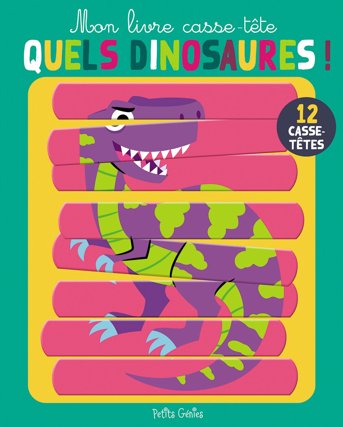 Livre ISBN 177388235X Mon livre casse-tête : Quels dinosaures! (Marie-Eve Bouchard)