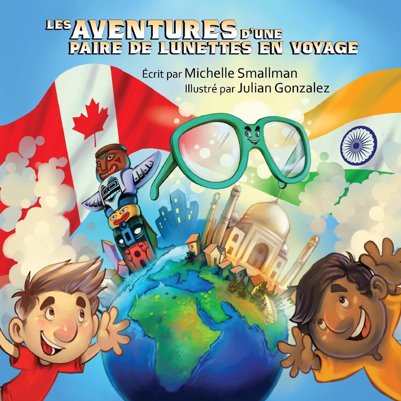 Livre Les aventures d'une paire de lunettes en voyage - Michelle Smallman (Livre d'occasion) - IS...
