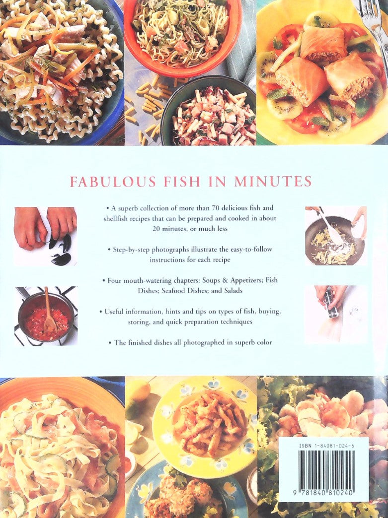 Livre Fabulous Fish in Minutes : Quick and Healthy Inspirations For Every Meal (Livre d'occasion)...