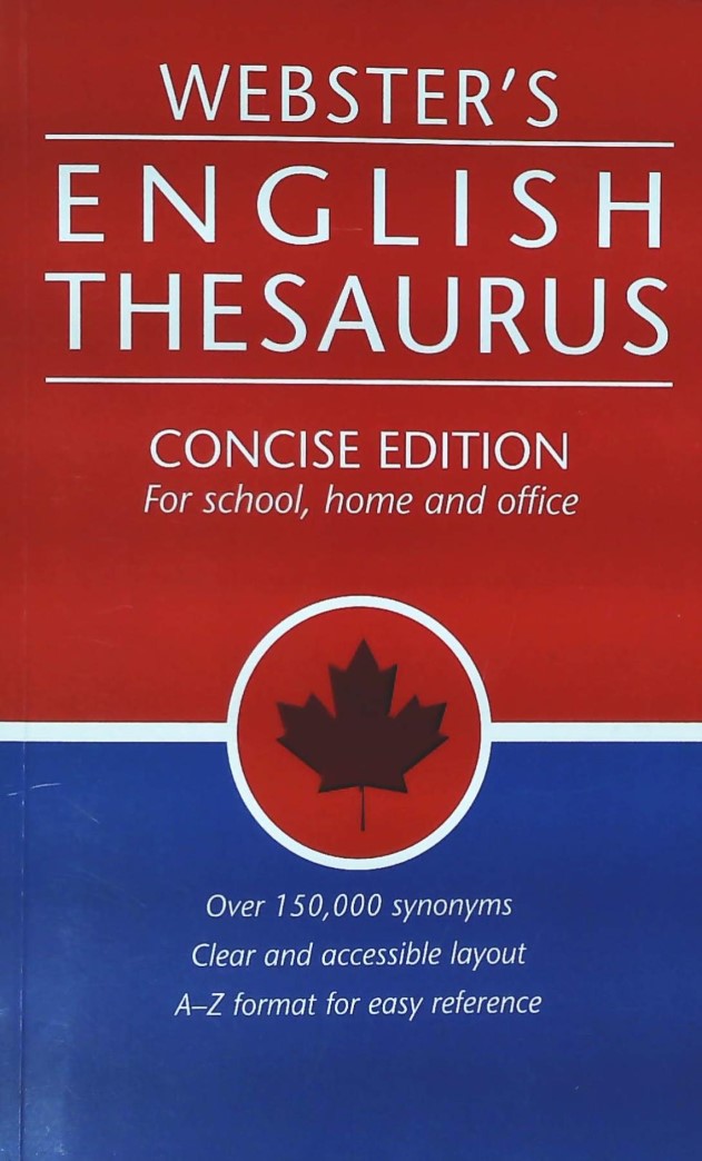 Livre Webster's English Thesaurus : Concise Edition (Livre d'occasion) - ISBN 1842050192