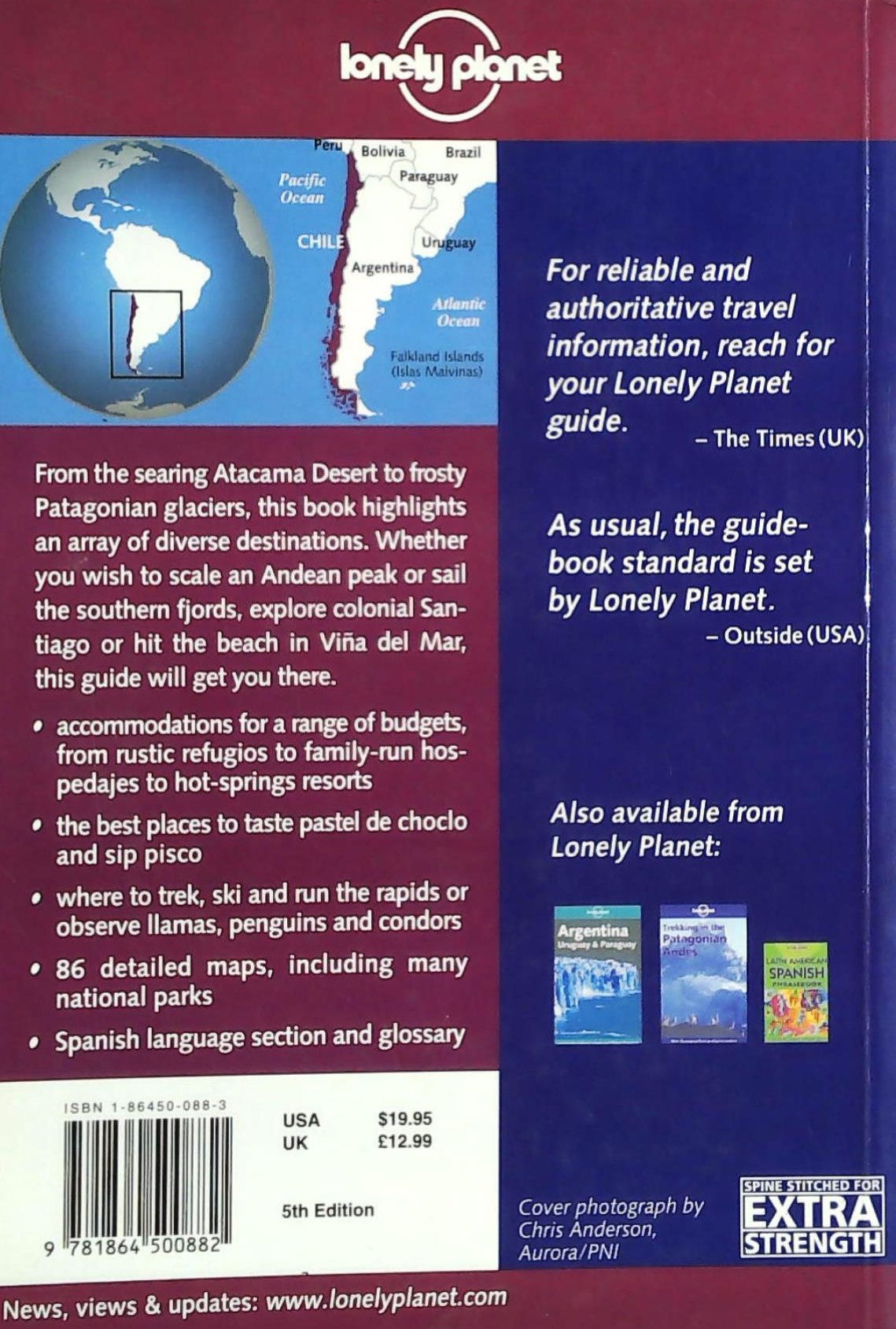 Livre Chile & Easter Island - Collectif (Livre d'occasion) - ISBN 1894500883