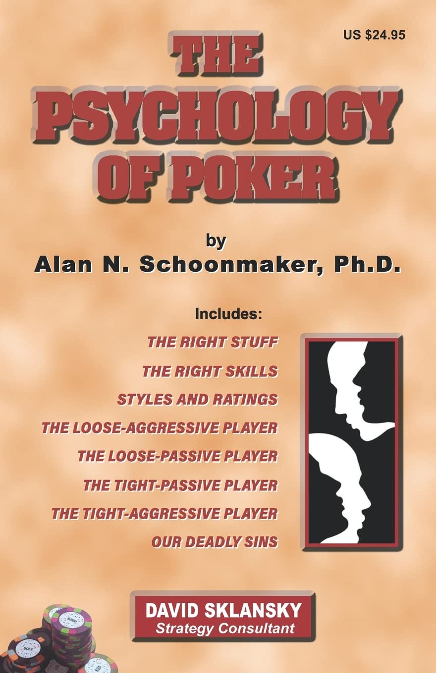 Livre The Psychology of Poker - Alan N. Schoonmaker (Livre d'occasion) - ISBN 1880685256