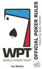 WPT World Poker Tour : Official Poker Rules