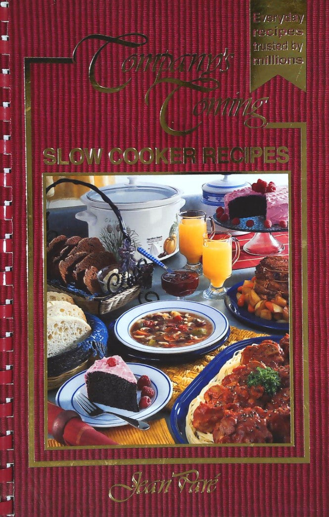 Livre Slow Cooker Recipes - Jean Paré (Livre d'occasion) - ISBN 1895455375