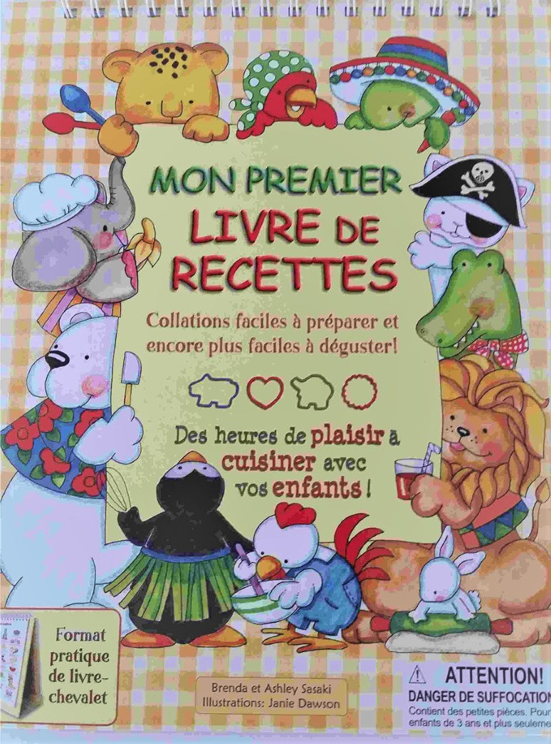 Livre Mon premier livre de recettes (Livre d'occasion) - ISBN 189711544X