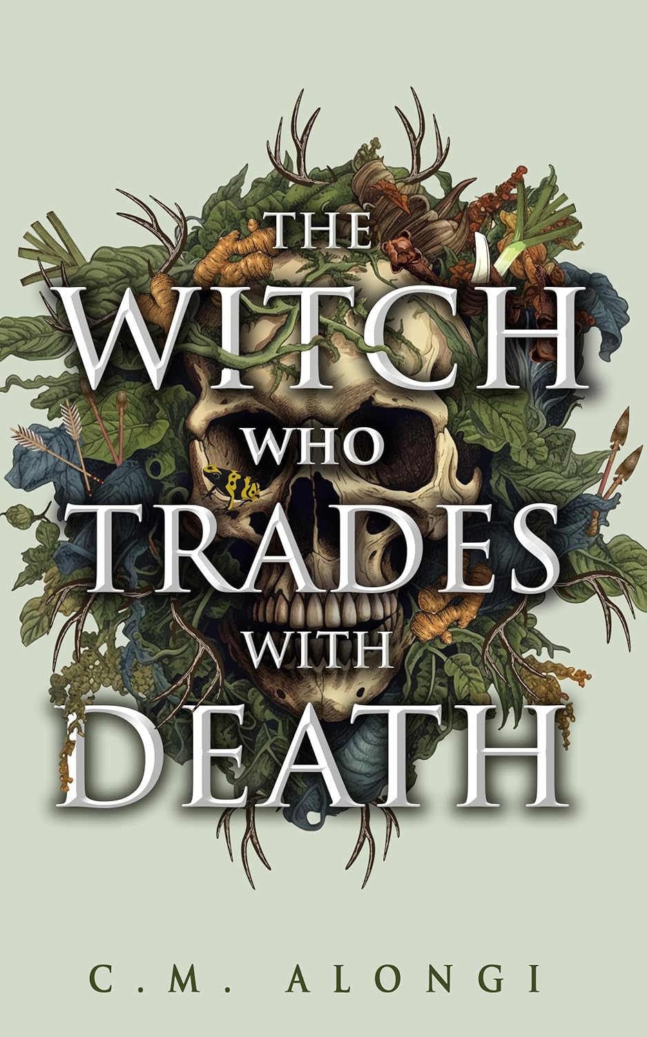 Livre The Witch Who Trades With Death - C. M. Alongi (Livre d'occasion)