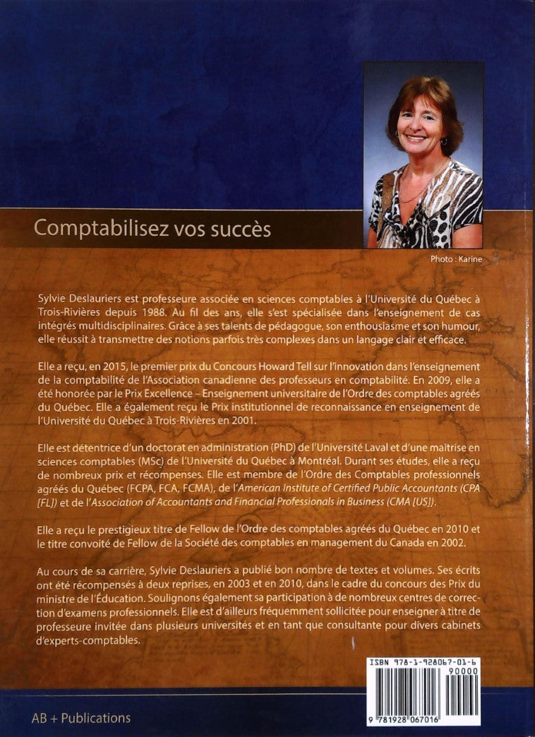 Livre Comptabilisez vos succès: Longs cas - Rôle en Certification - Sylvie Deslauriers (Livre d'o...