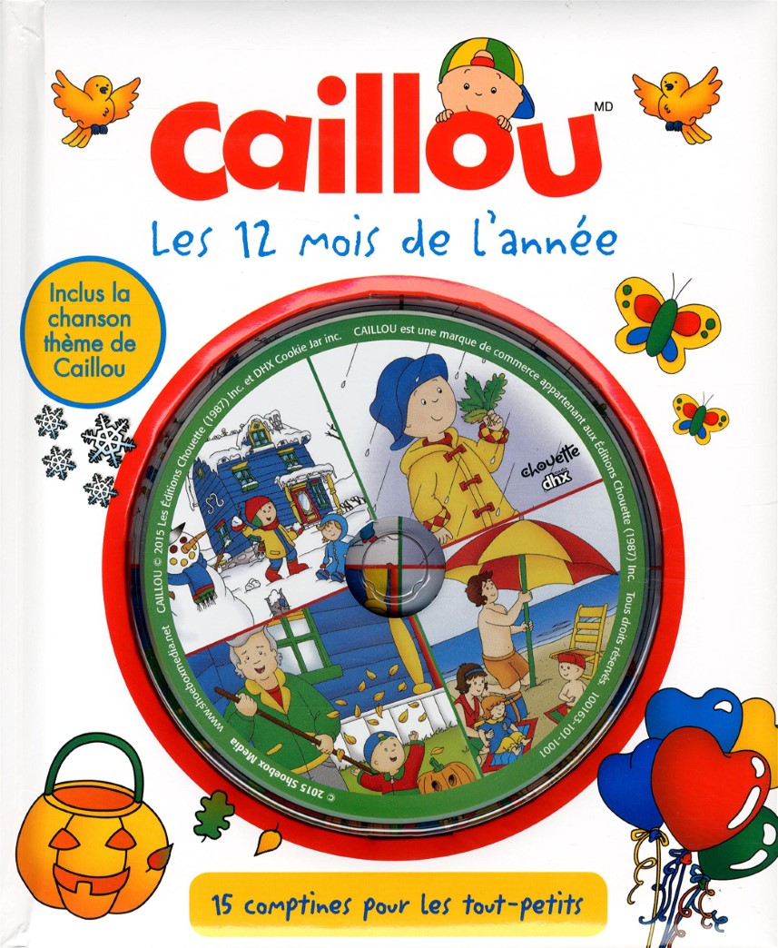 Livre Les 12 mois de l'année (avec CD audio) - Collectif (Livre d'occasion) - ISBN 1928119050