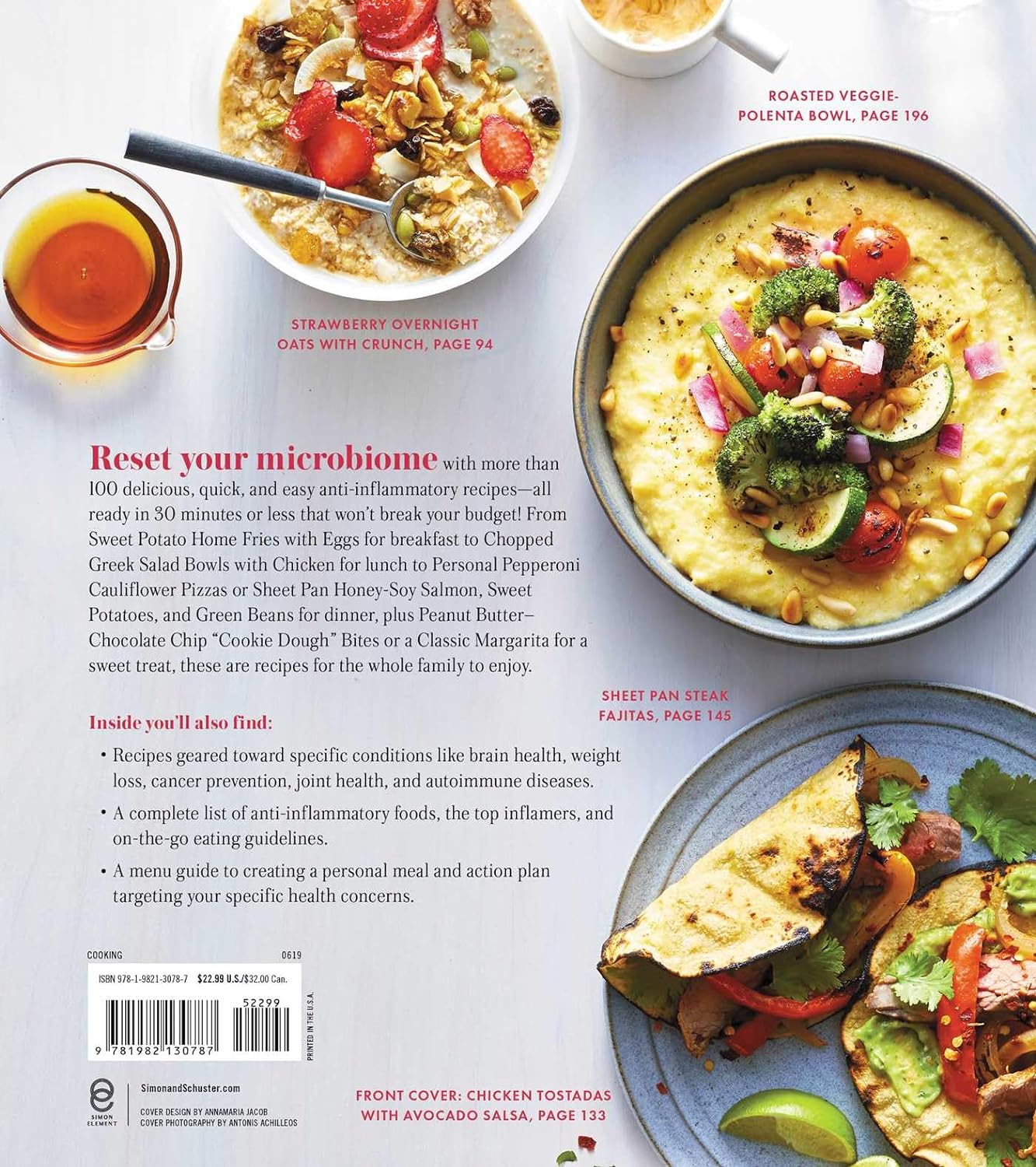Livre Meals That Heal: 100+ Everyday Anti-Inflammatory Recipes in 30 Minutes or Less - Carolyn Wi...
