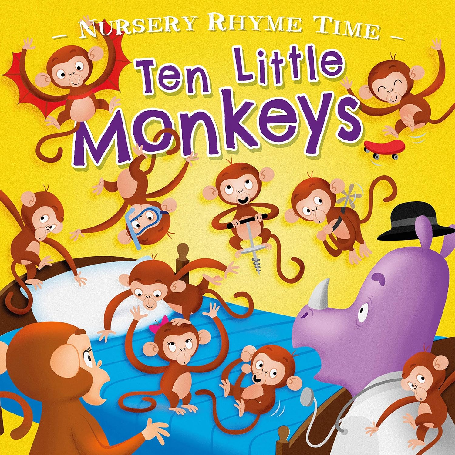 Nursery Rhyme Time : Ten Little Monkey's - Gabriele Antonini