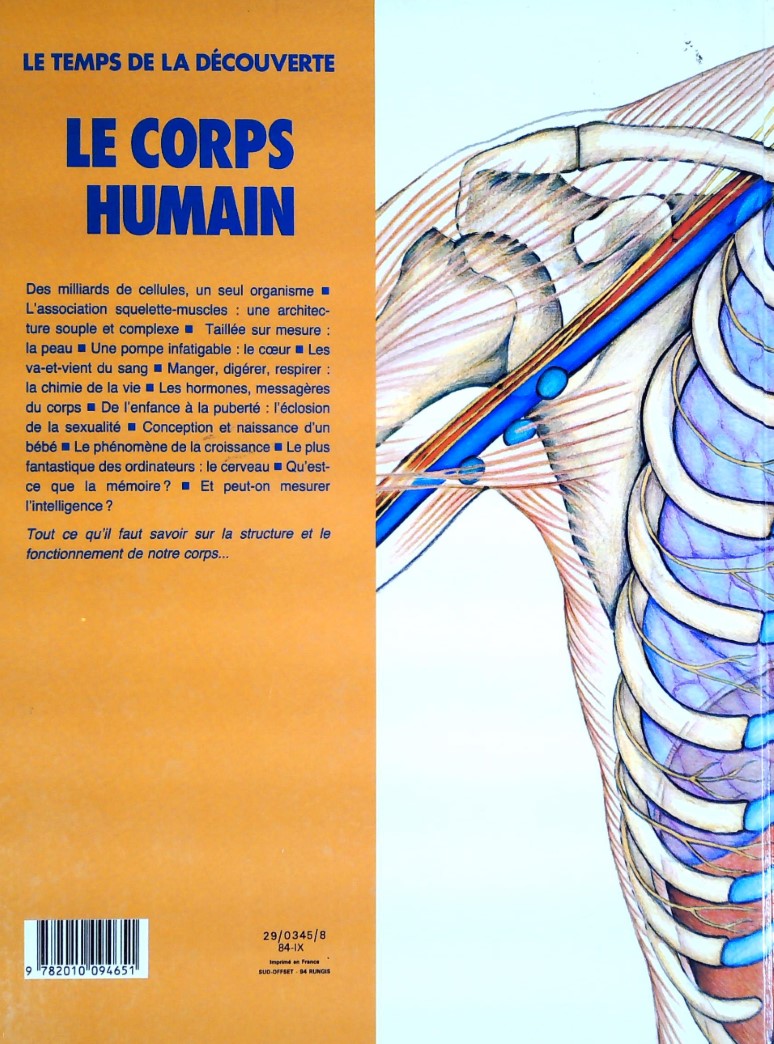 Livre Le corps humain (Livre d'occasion) - ISBN 2010094654