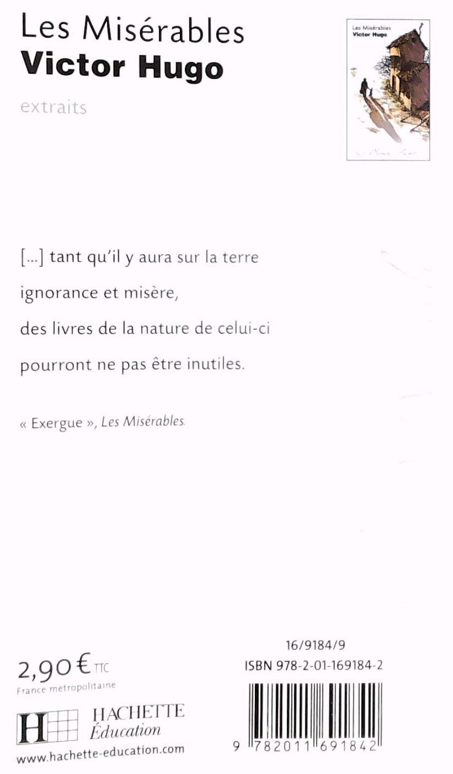 Livre Les Misérables - Victor Hugo (Livre d'occasion) - ISBN 2011691842