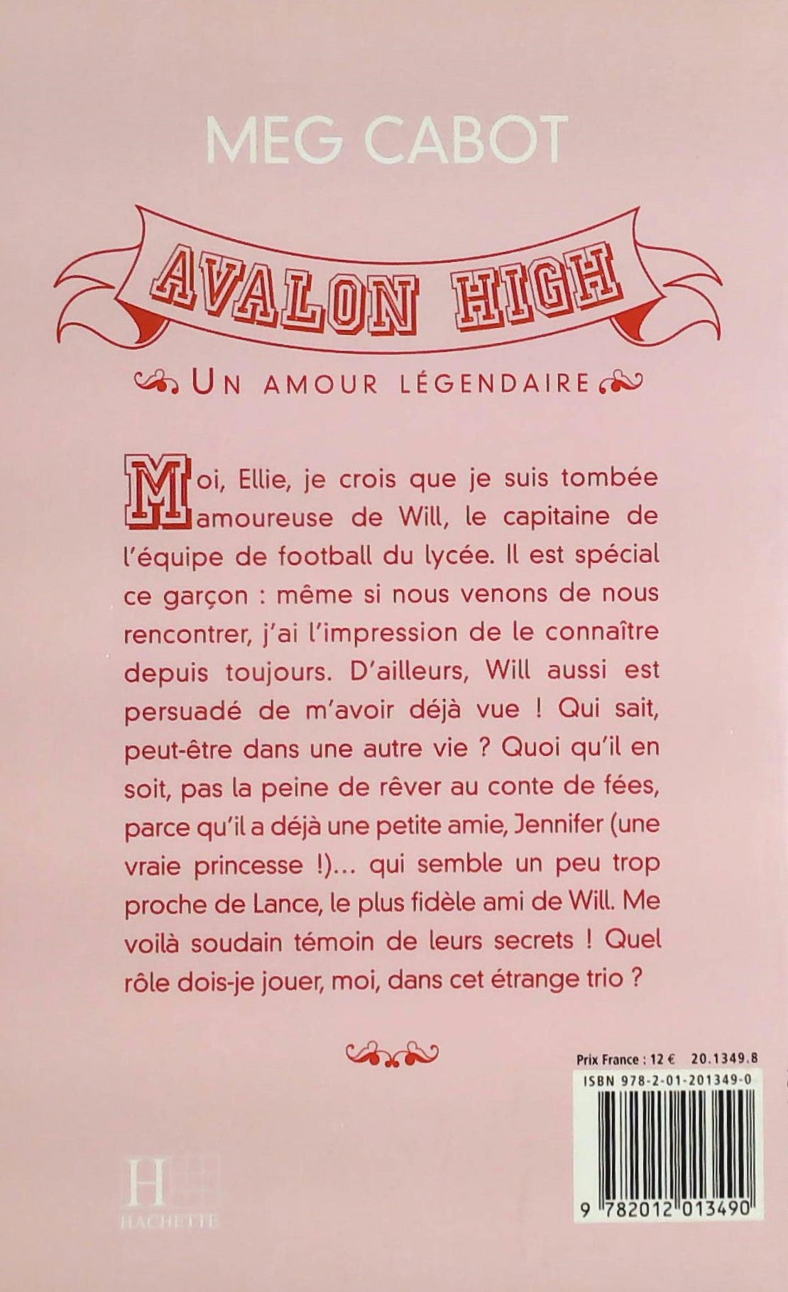Livre Un amour légendaire - Meg Cabot (Livre d'occasion) - ISBN 201201349X