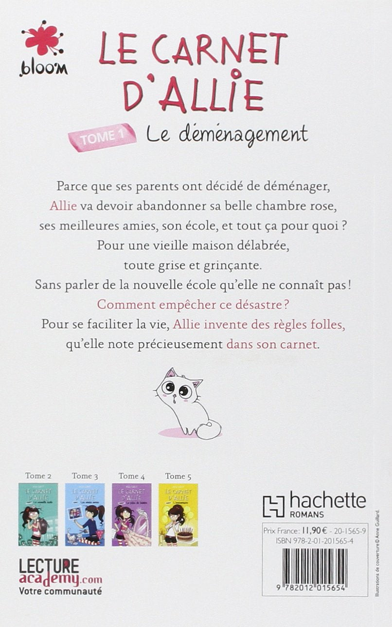 Le carnet d'Allie # 1 : Le déménagement (Meg Cabot)