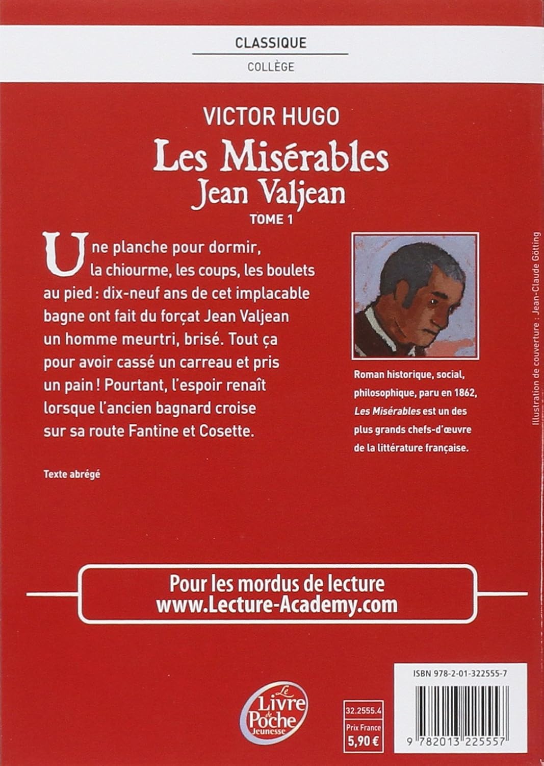 Livre Les misérables - Victor Hugo (Livre d'occasion) - ISBN 2013225555