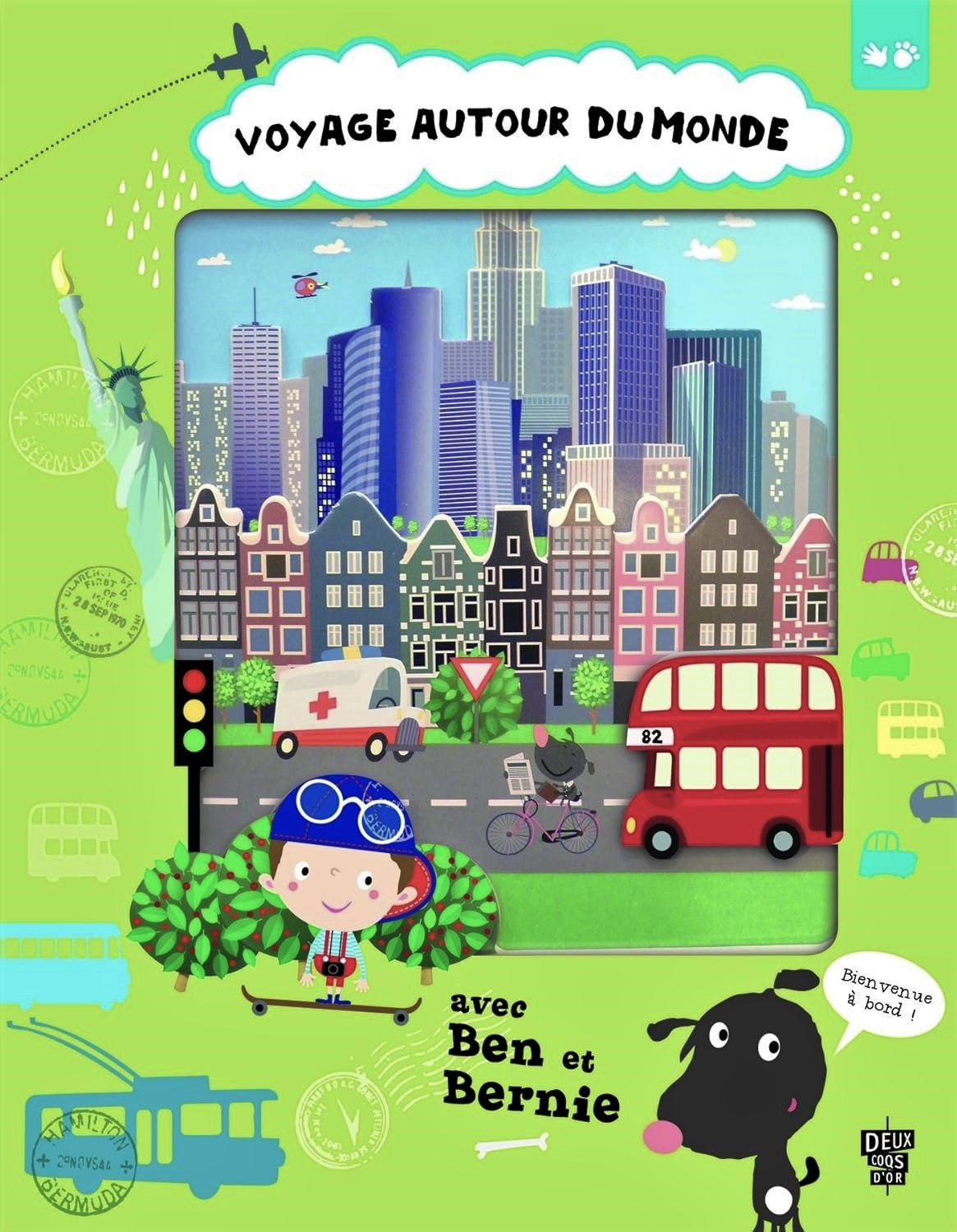 Livre Voyage autour du monde avec Ben et Bernie (Livre d'occasion) - ISBN 2013944098