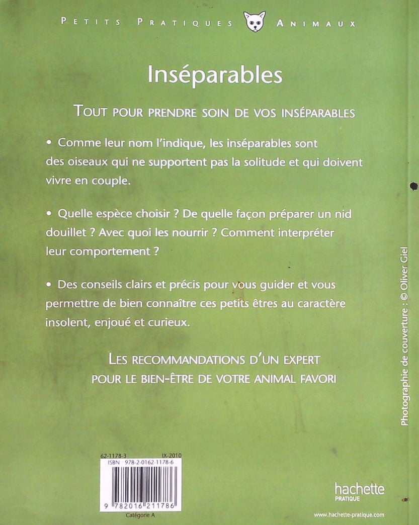 Petits pratiques animaux : Inséparables (Alexandra Broich)