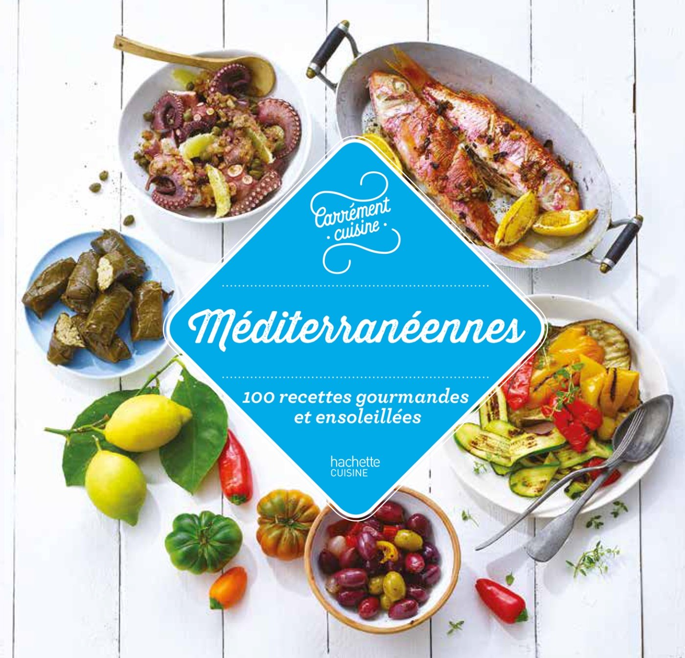 Livre Méditerranéennes : 100 recettes gourmandes et ensoleillées - Collectif (Livre d'occasion) -...