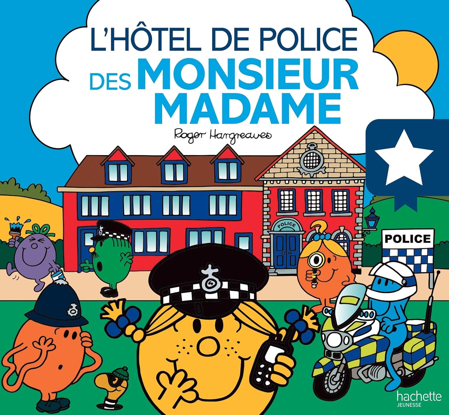 Livre L'hôtel de police des Monsieur Madame - Roger Hargreaves (Livre d'occasion)