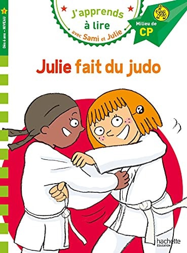 Livre J'apprends à lire, niveau 2 : Julie fait du judo milieu (Emmanuelle Massonaud) (Livre...