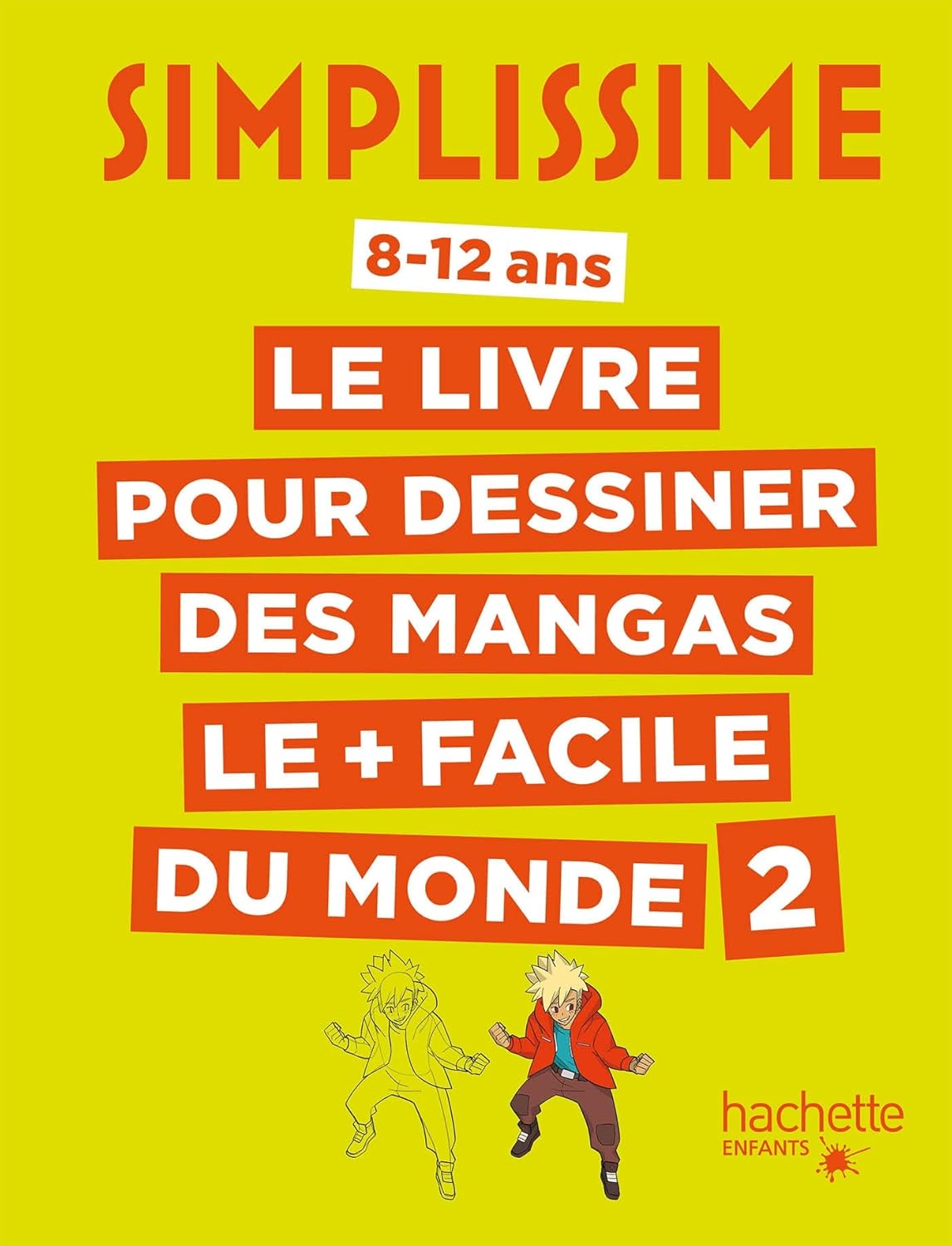 Livre Le livre pour dessiner des mangas le + faciles du monde 2 - Grelin (Livre d'occasion) -...