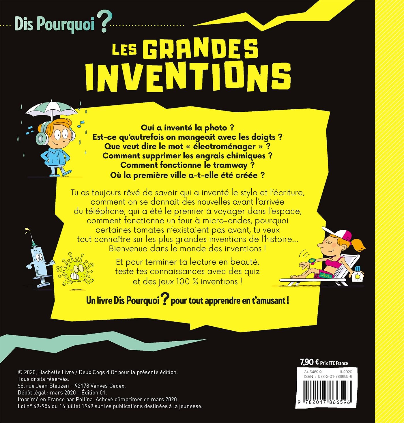 Livre Les grandes inventions - Virginie Aladjidi (Livre d'occasion)