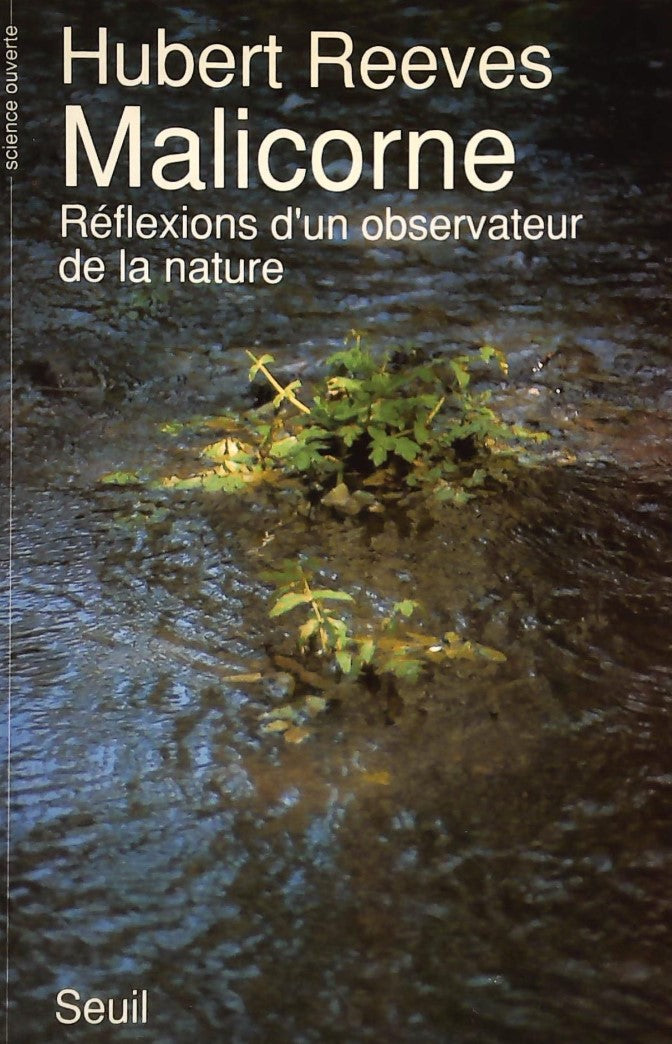 Livre Réflexions d'un observateur de la nature - Hubert Reeves (Livre d'occasion) - ISBN 2020124165