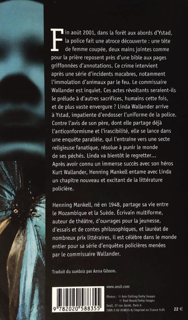 Livre Avant le gel - Henning Mankell (Livre d'occasion) - ISBN 2020588358