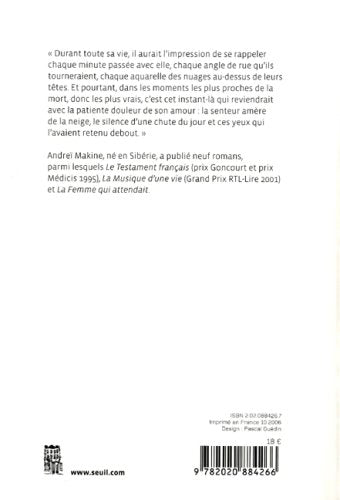 Livre L'amour humain - Andreï Makine (Livre d'occasion) - ISBN 2020884267