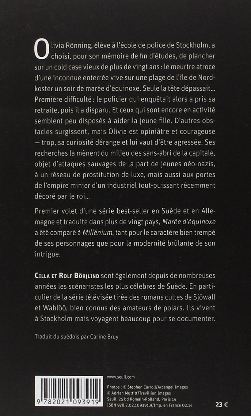 Livre Marée d'équinoxe - Cilla Börjlind (Livre d'occasion) - ISBN 2021093913