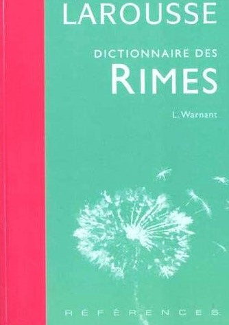 Livre Dictionnaire des rimes (Léon Warnant) (Livre d'occasion) - ISBN 2035712440